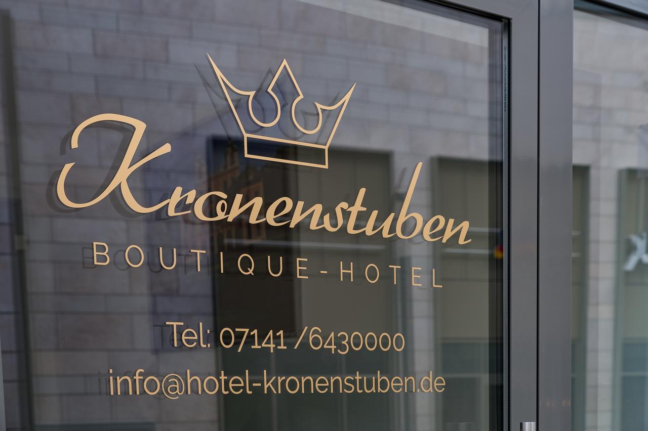 Boutique-Hotel Kronenstuben Ludwigsburg Exterior photo